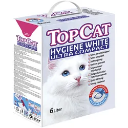 TopCat Hygiene White Ultra Compact Katzenstreu in der Box 1x6 Liter