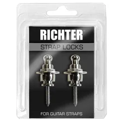 Richter Strap Lock Set Chrome - Endpin