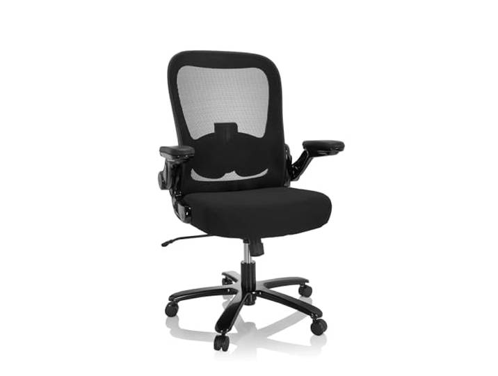 hjh OFFICE XXL bureaustoel INSTRUCTOR SW I stof/netstof Zwart
