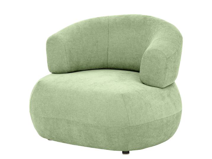 Fauteuil Vert Microfibre Wiam 87 x 69 x 83cm