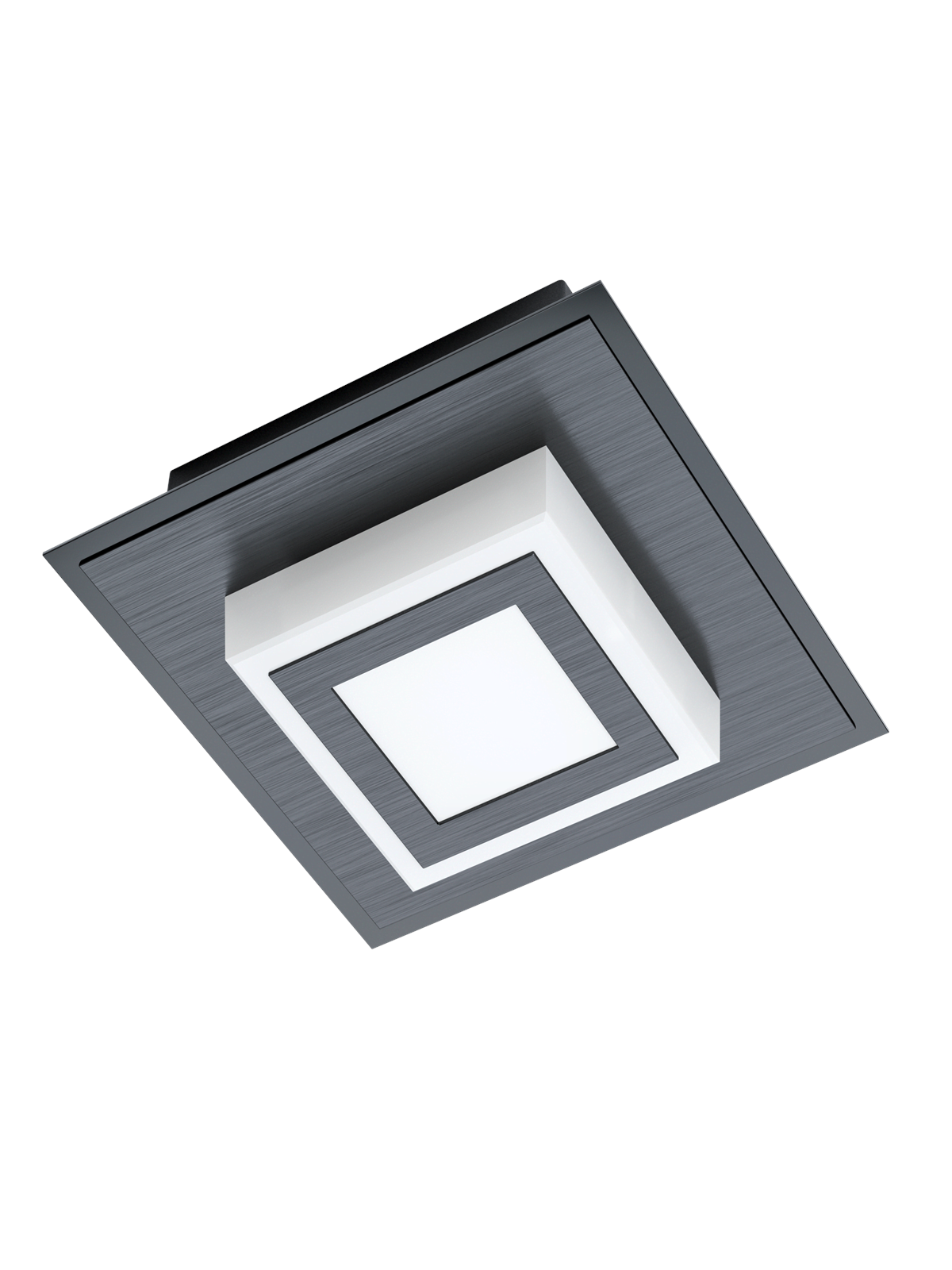 EGLO MASIANO 1 WAND/DECKE 340LM SCHWARZ/SATIN