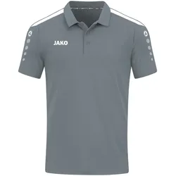 JAKO Power Poloshirt 840 - steingrau XXL
