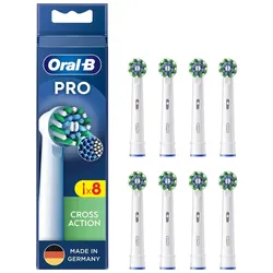 Oral-B CrossAction 8 Stück(e) Weiß