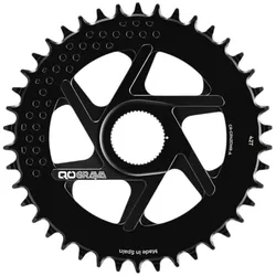 QO Bike Gear GRAVA Kettenblatt Direct Mount | schwarz 42 Zähne