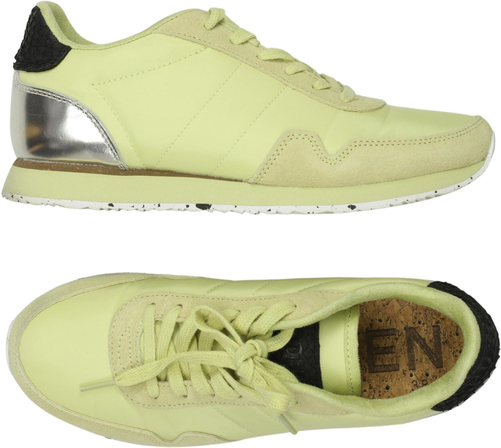 Woden Damen Sneaker, Neon, Gr. EU 38, kein / Etikett - Second Hand