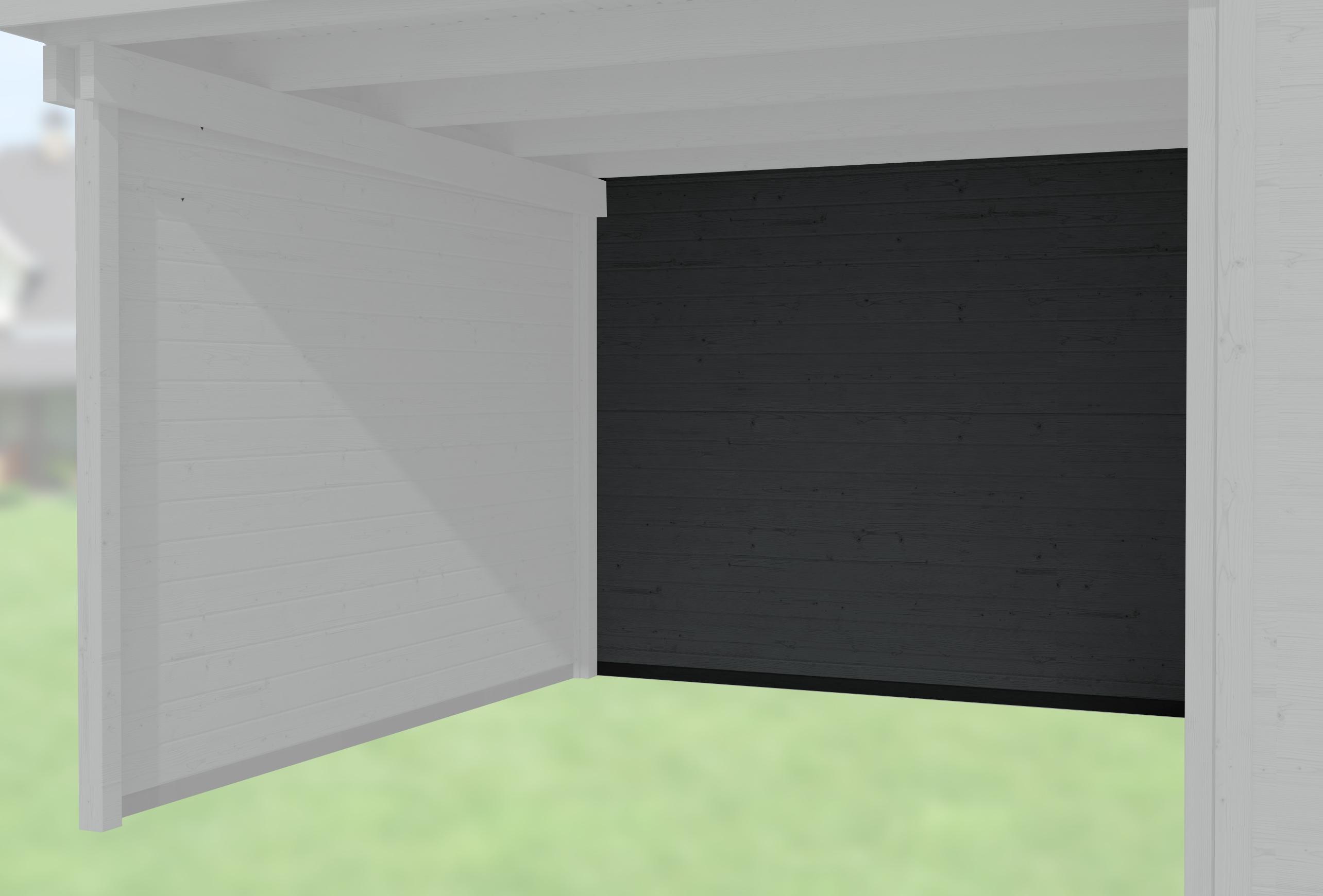 Rückwand für Anbau 147 cm, 21 mm für Typ 126 und 172 anthrazit, Farbe:anthrazit