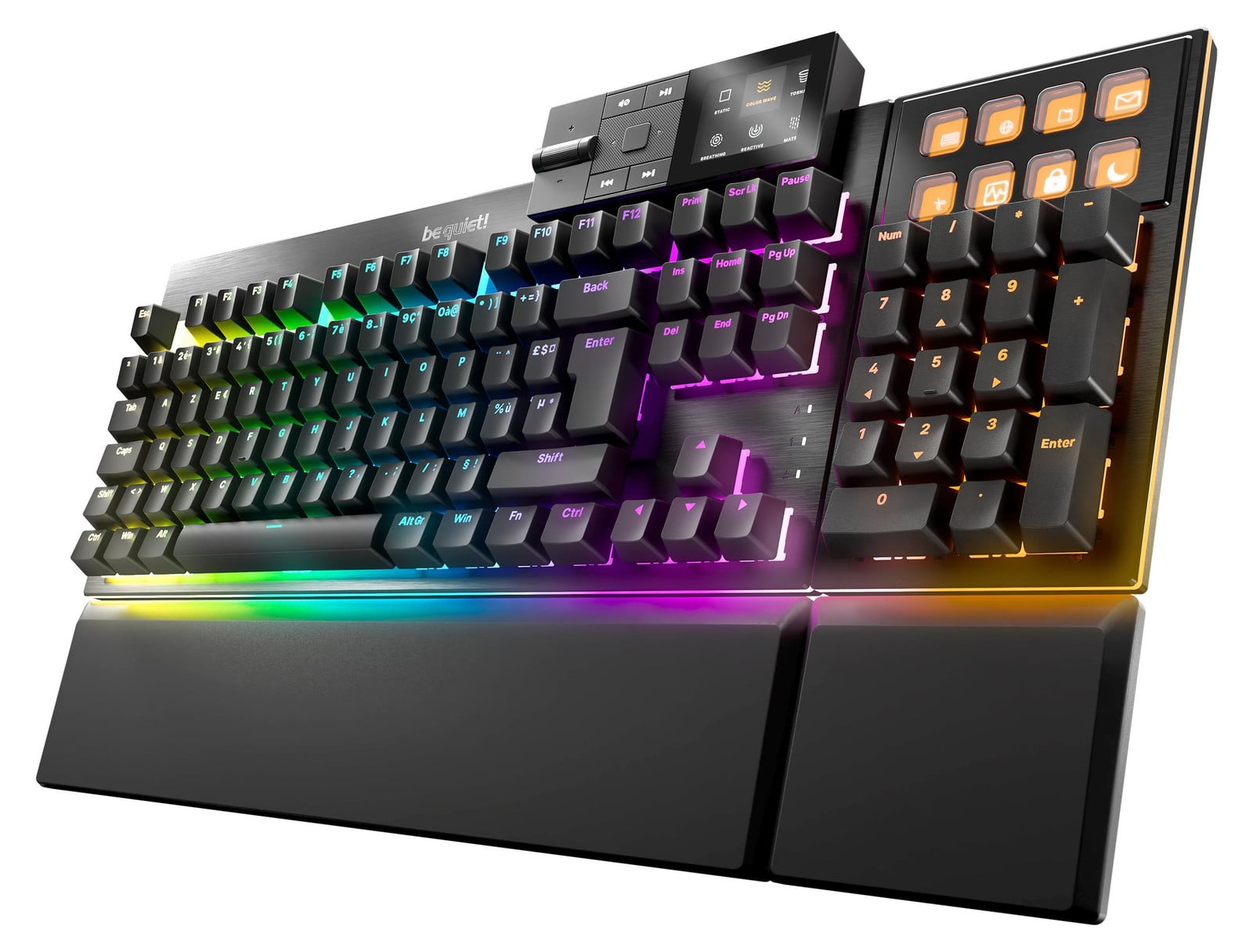 be quiet! Dark Mount Silent Linear Gaming Toetsenbord USB FR
