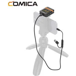 Comica 2.4G Mini Wireless Microphone - 4 Transmitters + Laadcase Vi (16VIMOQ0000000), Mikrofon