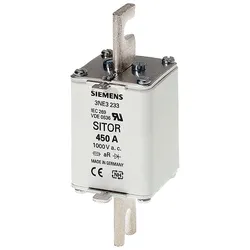 Siemens 3NE3220 SITOR-Sicherungseinsatz In 80A un 800V d.c. (VSI) Baugröße 1 mit 110mm  - 3 Stück