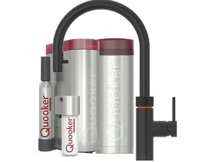 QUOOKER Küchenarmatur Quooker Flex Combi+ & Cube inkl. Cube-Filter