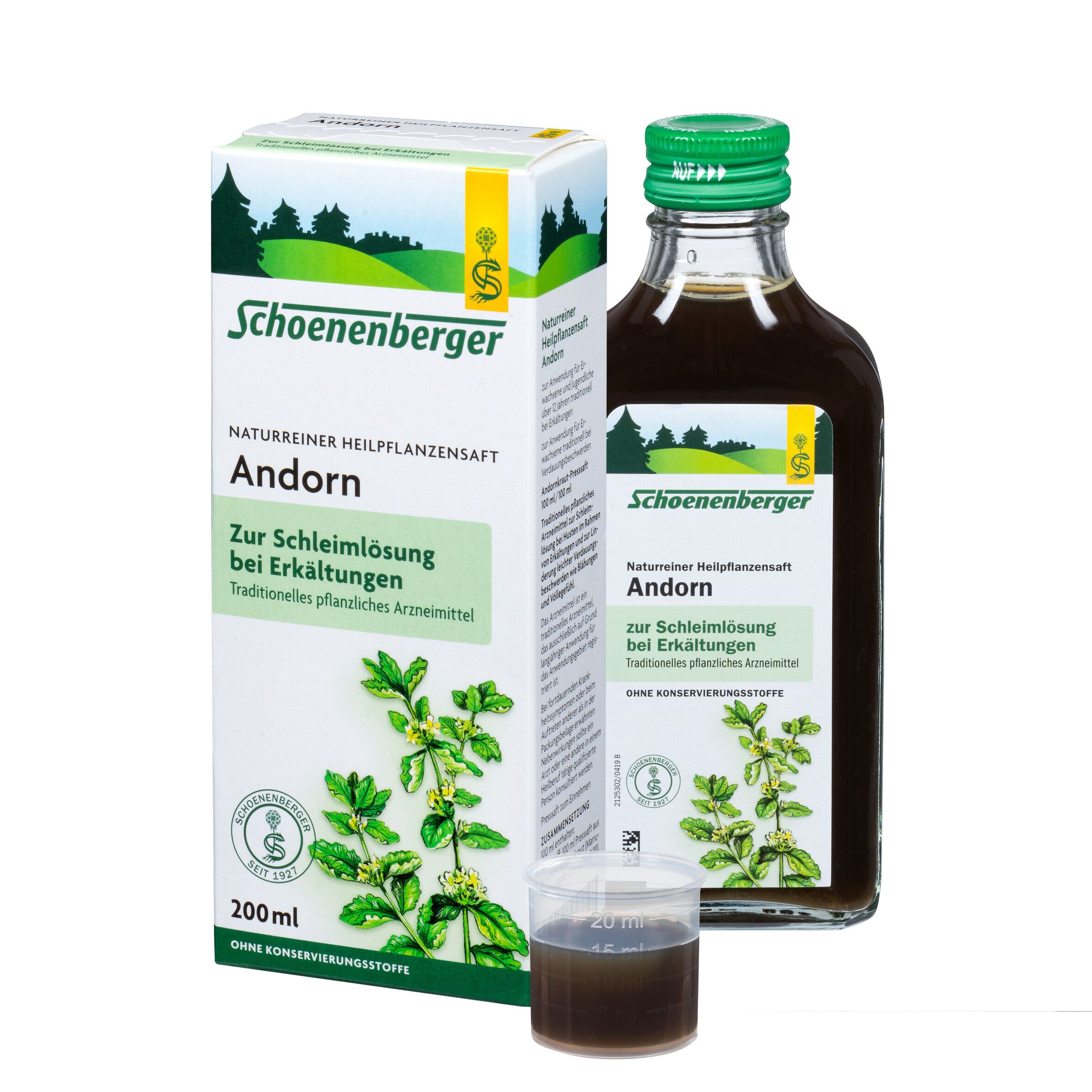 Andorn Saft Schoenenberger 200 ml
