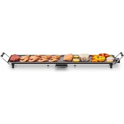 Continental Edison Grillpfanne CEGPL872B noir 1800 W, Tischgrill, Schwarz