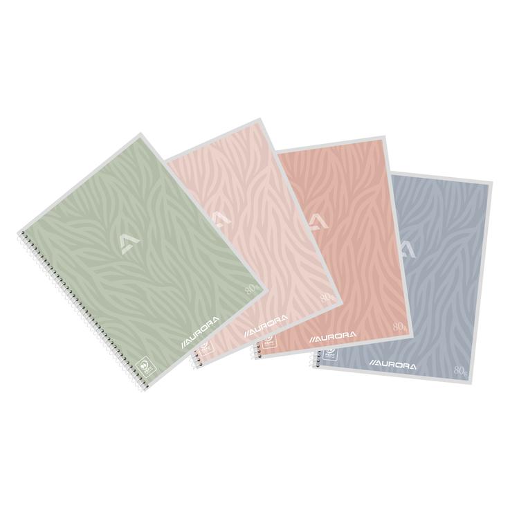 Aurora Spiralheft (A5, Liniert, Weicher Einband) (2160D1L)