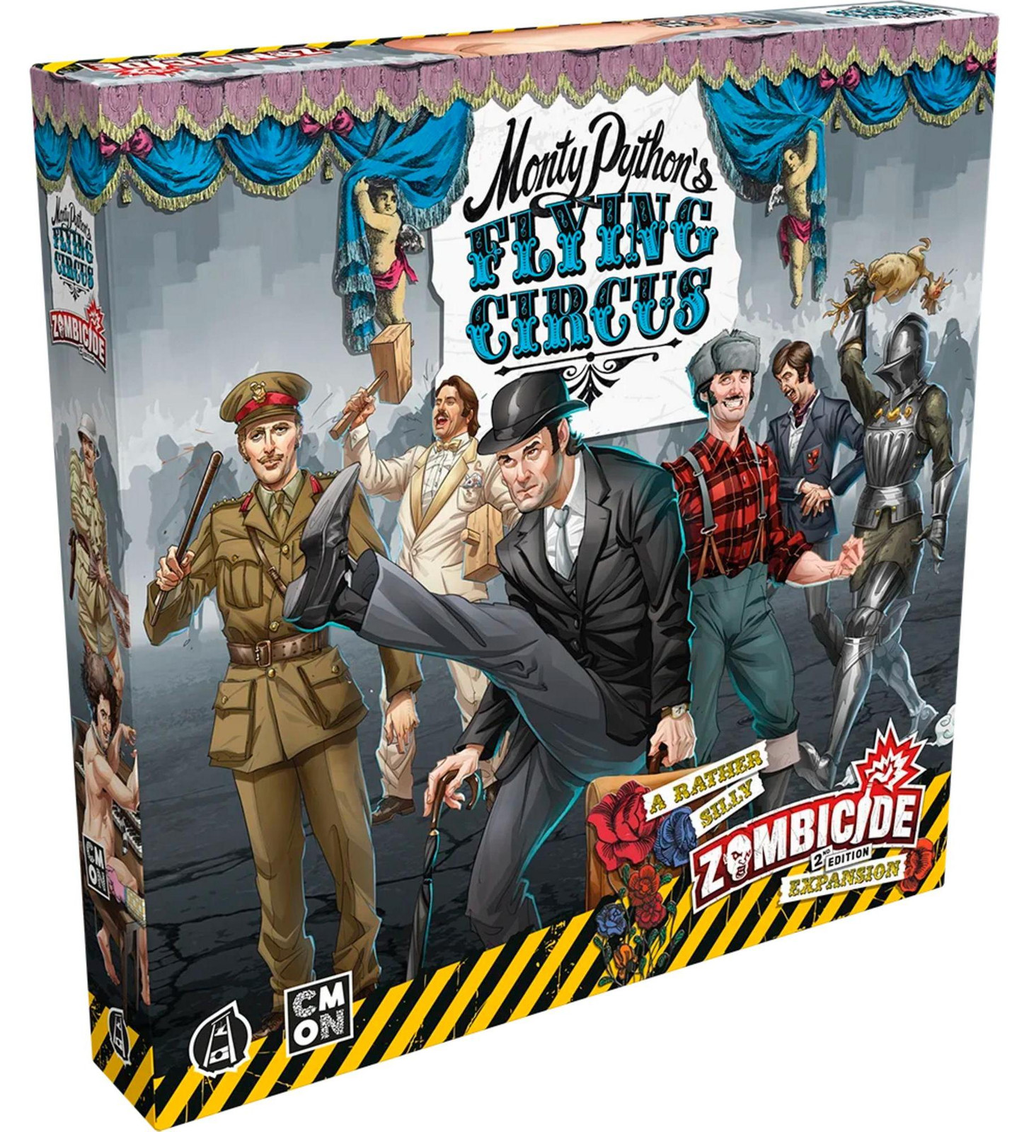 Zombicide 2e editie Monty Python's Flying Circus uitbreiding van CMON