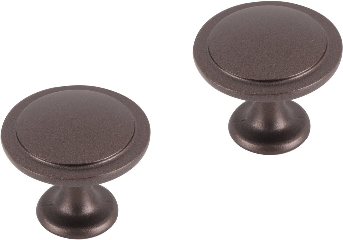 Differnz Meubelknop Rond Vlak - 40 mm - Brons