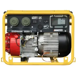 Benzin Stromerzeuger BSKA 3V DIN ISO DW 3,8kW