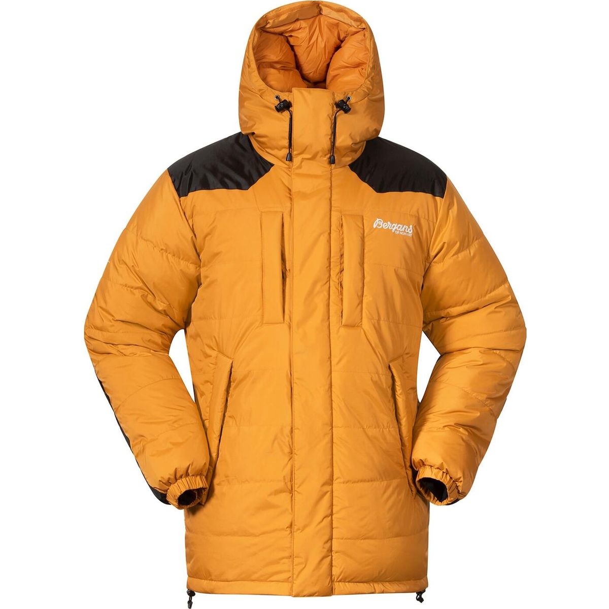 Bergans Expedition Down Unisex Parka arctic ocean yellow/black (21765) S 235917-2782-21765-S