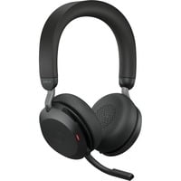 Evolve2 75, Headset schwarz, Link380c, UC, Ladestation