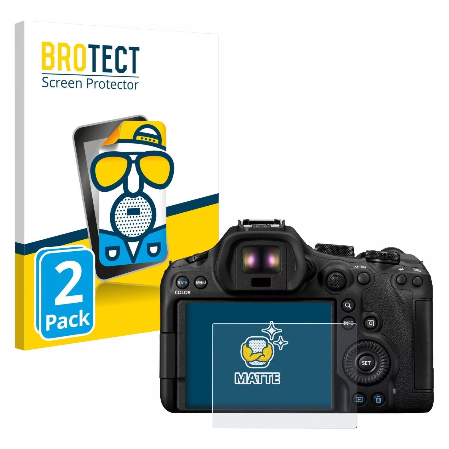 Brotect Entspiegelungsfolie für Canon EOS R6 Mark III Displayschutz Displayschutzfolie Folie Matt (1961573)