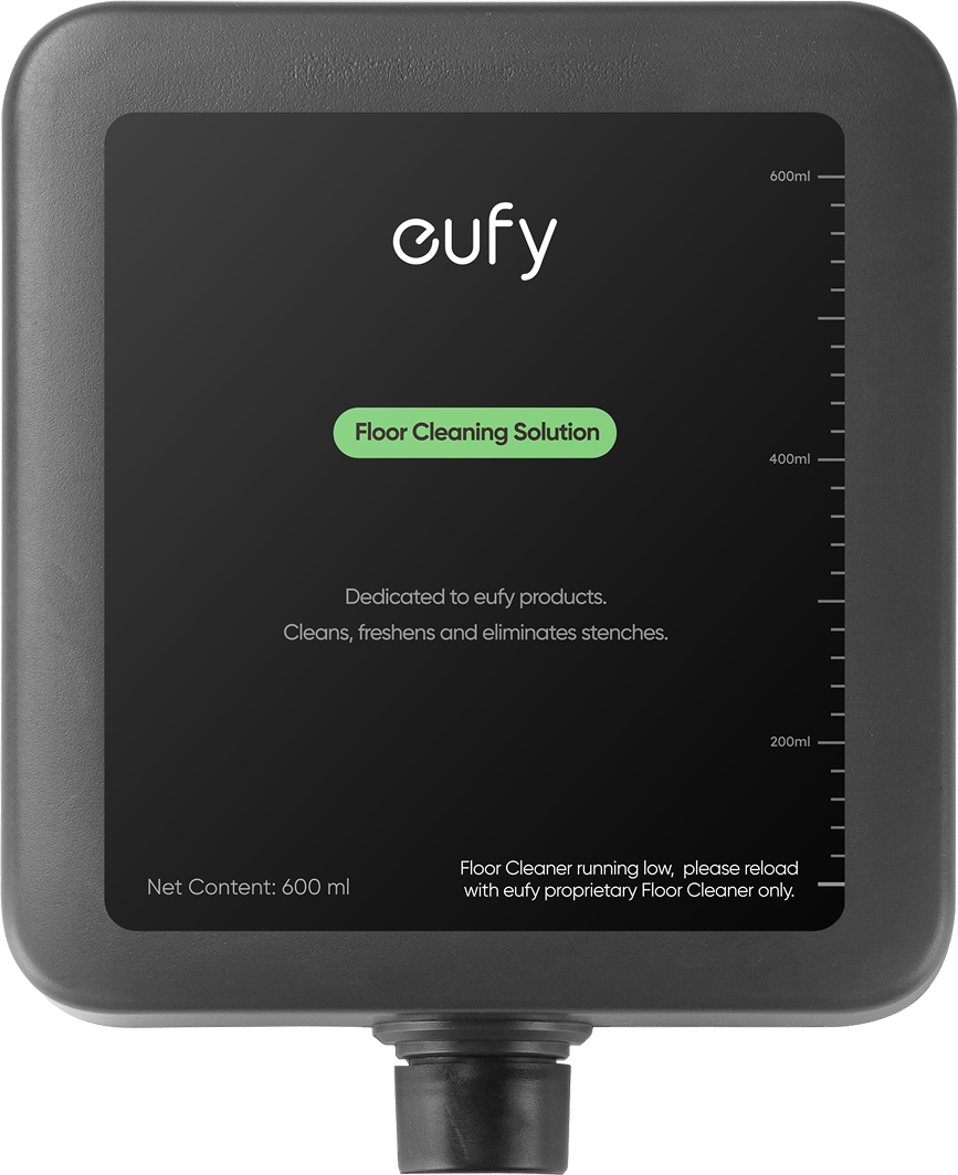 eufy Floor Cleaning Solution, Ready to Use, 600 ml, Floor Cleaning Solution, Safe, Compatible with E25