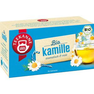 Teekanne Tee Kamille, BIO, Kräutertee, 27 g, 18 Beutel