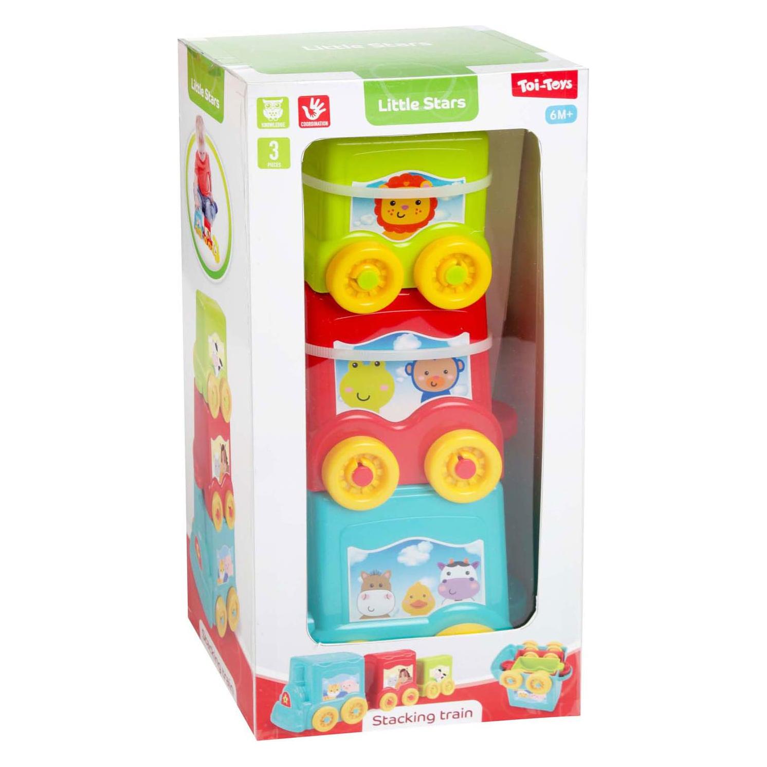 Toi-Toys Little Stars Baby Stapelturm Zug, 3-tlg. (54734041)
