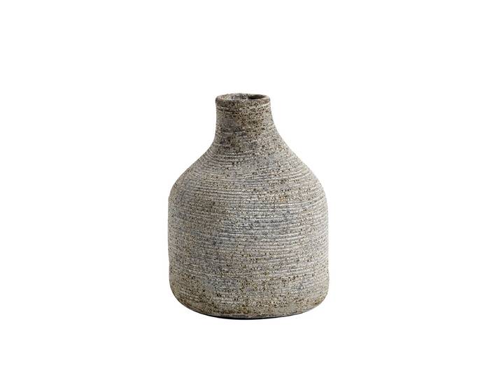 Muubs - Stain Vase small, grau / braun