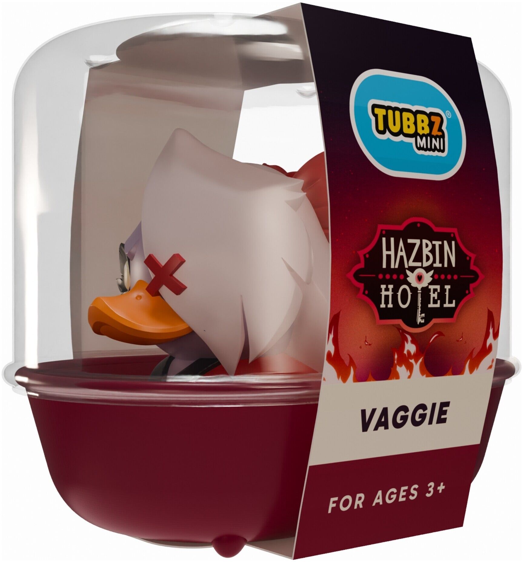 Hazbin Hotel Vaggie Mini TUBBZ Collectible - 5 cm Tall - Officially Licensed - Numskull Designs