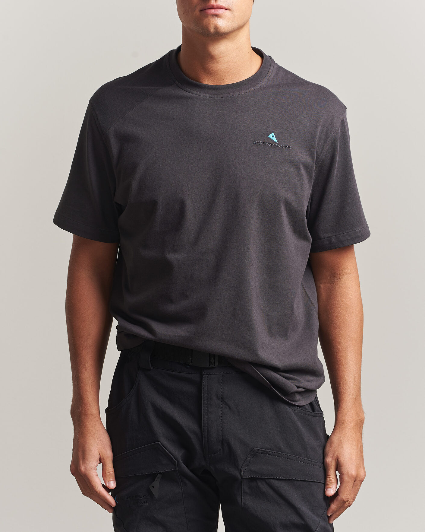Klättermusen Root Logo T-Shirt Raven men M Sort