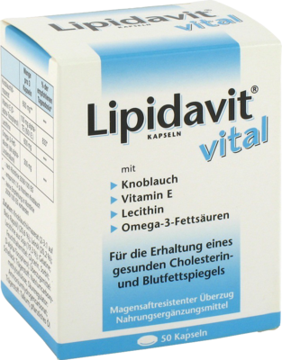 Rodisma-Med Pharma GmbH LIPIDAVIT Vital Kapseln 54,5 g 05870214