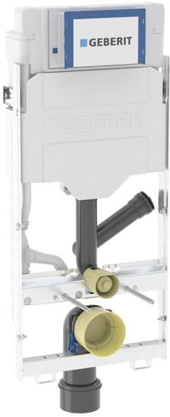 Geberit GIS Wand-WC-Element 461315006 Unterputz-Spülkasten 12 cm, f. Geruchsabsaugung/Abluft