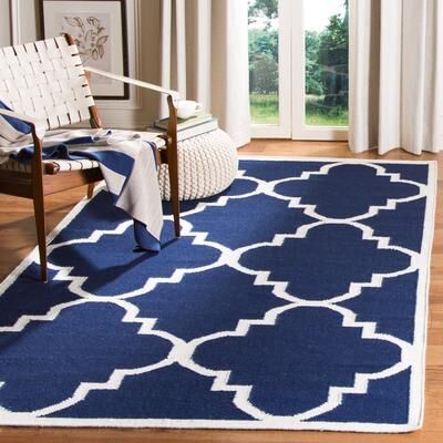 SAFAVIEH Handmade Flatweave Dhurries Bethany Modern Moroccan Wool Rug