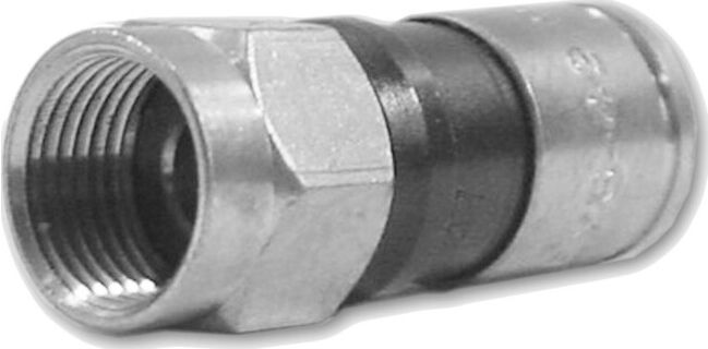 Televes Connecteur F à compression pour câble coaxial 6,8 mm FPS 51 (3824)
