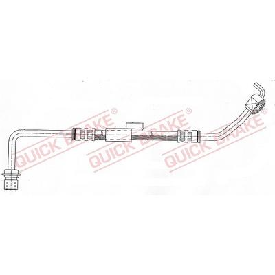 Quick Brake Bremsschlauch Vorderachse links [Hersteller-Nr. 50.946] für Ford