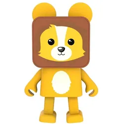 Mobility on Board Lautsprecher Dancing Animals Lion (4 h), Bluetooth Lautsprecher, Gelb