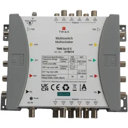 Triax Kaskadenmultischalter TMS 5x12 C (Multischalter), SAT Zubehör