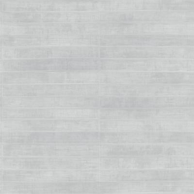 Advantage Dermot Silver Horizontal Stripe Wallpaper