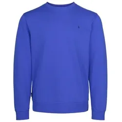 Panos Emporio Element Sweater Kornblumenblau Baumwolle Small Herren