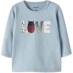 Tchibo - Name IT Baby-Langarmshirt - Baby - Gr. 74 - blau