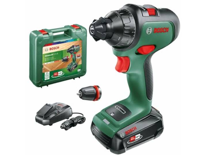 Bosch accuboor/driver met 2 versnellingen - geavanceerde boor18