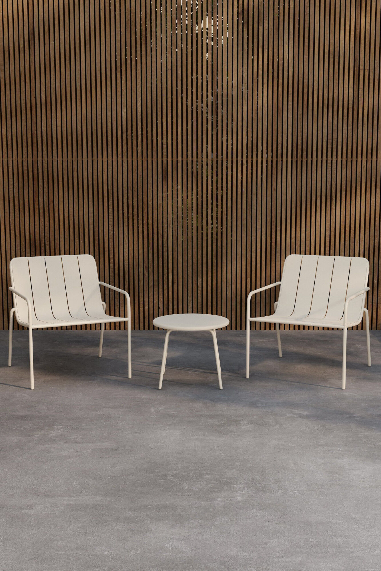 Gartenlounge-Set VENTURE HOME "Minos, grosszügiges Outdoor-Set für vielseitige Nutzung", weiss (beige, beige, beige), B:70cm H:745cm T:70cm, Stahl, Sitzmöbel-Sets, Gartenlounge-Set, Loungemöbel mit Metallgestell, pulverbeschichtet beige, beige, beige B/H/
