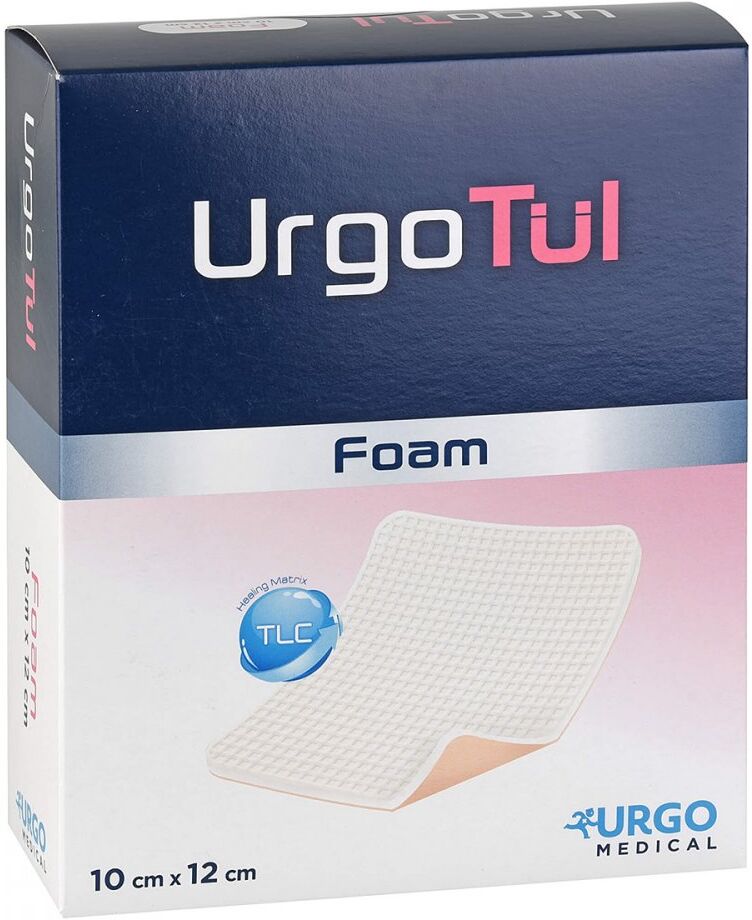 Urgotül Foam 10x12 cm Verband 10stk