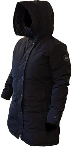 Canada Goose Ladies Shelburne Parka - Black Label, Black S