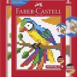 Faber Castell Ausmalbuch A4 mit 32 Motiven Pixel-it