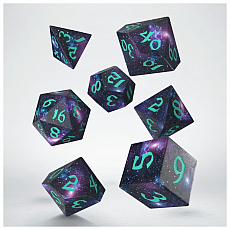 Q-Workshop Full Art Dice Set - Stardust 300693