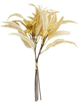 Saro Lifestyle "Eucalyptus Stem Floral Accent (Set of 12) - Gold - 17"""