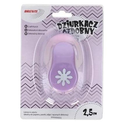 Brewis Dekorativer Locher - Blume 2,5cm MIX (58220082)