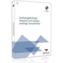Aushangpflichtige Gesetze und weitere wichtige Vorschriften, Fachbücher