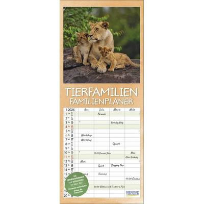 Tierfamilien Familienplaner 2026
