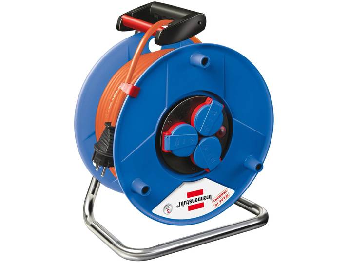 Brennenstuhl Garant ST 240, IP44, Industrie/Baustellen-Kabeltrommel, Rolle mit 25m, 1 Stk.
